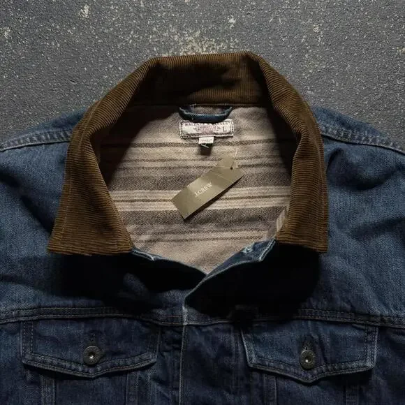 Wallace & Barnes Blanket Lined Trucker Jacket - Picture 3 of 5